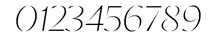 RSTResolut ExLight Instance Font OTHER CHARS
