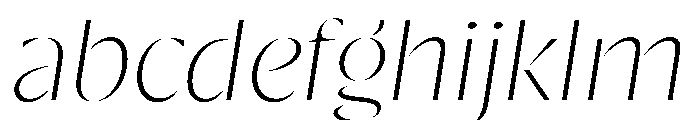 RSTResolut ExLight Instance FONT