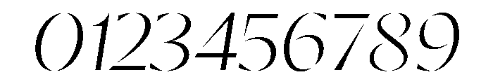 RSTResolut Light Instance Font OTHER CHARS