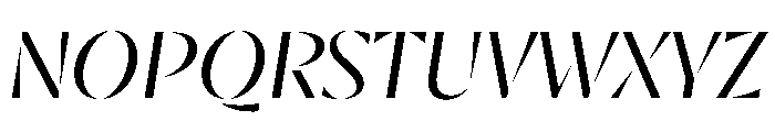 RSTResolut Regular Instance Font UPPERCASE