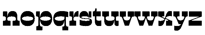 RSTSilvestre BluntBold Instance Font LOWERCASE
