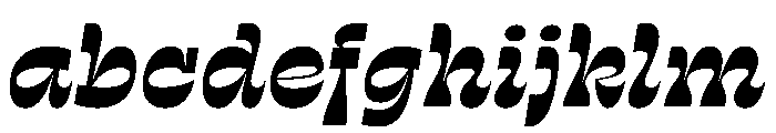 RSTSilvestre BluntBoldItalic Instance FONT