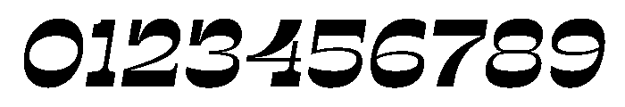 RSTSilvestre BluntMediumItalic Instance Font OTHER CHARS