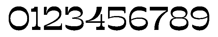 RSTSilvestre BluntRegular Instance Font OTHER CHARS