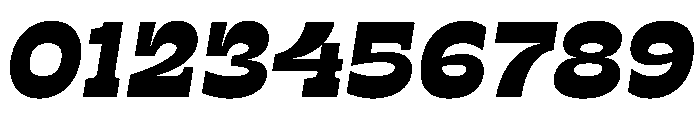 RSTSilvestre HardBlackItalic Instance Font OTHER CHARS