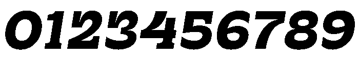 RSTSilvestre HardBoldItalic Instance Font OTHER CHARS