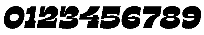 RSTSilvestre HardUltraItalic Instance Font OTHER CHARS