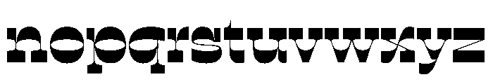 RSTSilvestre SharpBold Instance Font LOWERCASE
