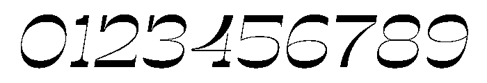 RSTSilvestre SharpLightItalic Instance Font OTHER CHARS
