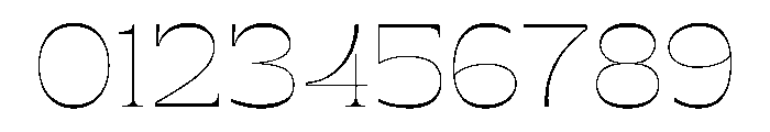 RSTSilvestre SharpThin Instance Font OTHER CHARS