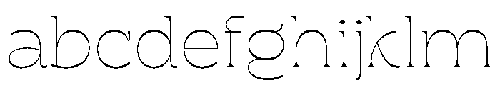 RSTSilvestre SharpThin Instance FONT