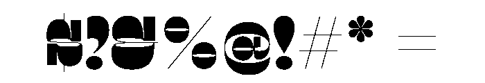 RSTSilvestre SharpUltra Instance Font OTHER CHARS
