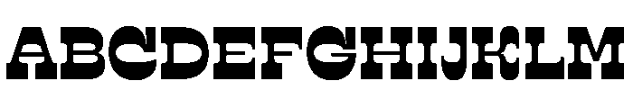 RSTSilvestre SolidBold Instance Font UPPERCASE