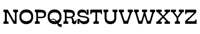 RSTSilvestre SolidMedium Instance Font UPPERCASE