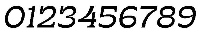 RSTSilvestre SolidRegularItalic Instance Font OTHER CHARS