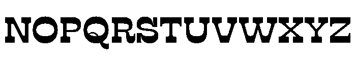 RSTSilvestre SolidSemibold Instance Font UPPERCASE