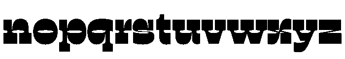 RSTSilvestre SolidUltra Instance Font LOWERCASE