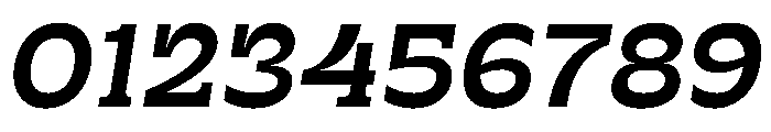 RSTSilvestre StrongMediumItalic Instance Font OTHER CHARS