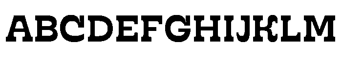RSTSilvestre StrongSemibold Instance Font UPPERCASE