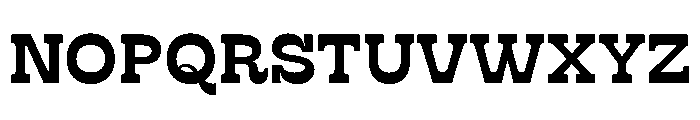 RSTSilvestre StrongSemibold Instance Font UPPERCASE