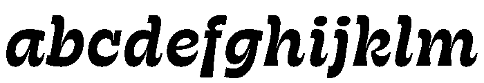 RSTSilvestre StrongSemiboldItalic Instance FONT