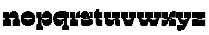 RSTSilvestre StrongUltra Instance Font LOWERCASE