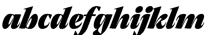 RSTThermal BlackDisplayItalic Instance FONT