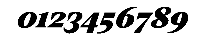 RSTThermal BlackHeadlineItalic Instance Font OTHER CHARS