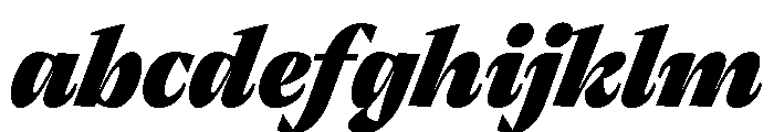 RSTThermal BlackHeadlineItalic Instance FONT
