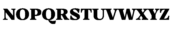 RSTThermal BlackText Instance Font UPPERCASE