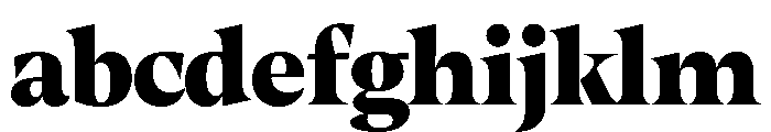 RSTThermal ExtraBoldDisplay Instance FONT