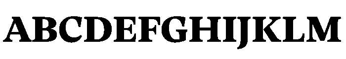 RSTThermal ExtraBoldText Instance Font UPPERCASE