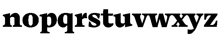 RSTThermal ExtraBoldText Instance Font LOWERCASE