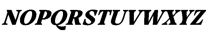 RSTThermal ExtraBoldTextItalic Instance Font UPPERCASE
