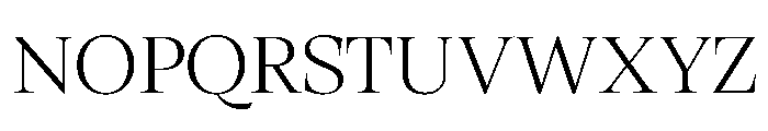 RSTThermal ExtraLightDisplay Instance Font UPPERCASE