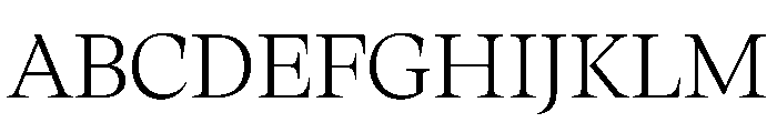 RSTThermal ExtraLightHeadline Instance Font UPPERCASE