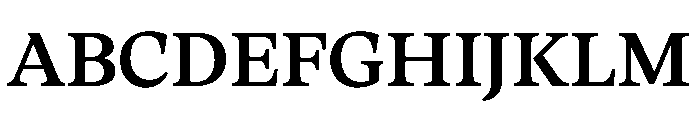 RSTThermal MediumText Instance Font UPPERCASE