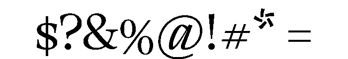 RSTThermal RegularHeadline Instance Font OTHER CHARS