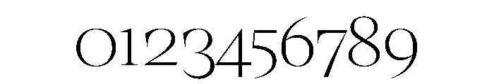 RSTThermal ThinDisplay Instance Font OTHER CHARS