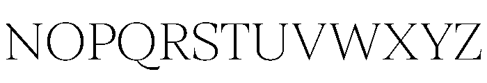 RSTThermal ThinDisplay Instance Font UPPERCASE