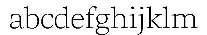 RSTThermal ThinText Instance FONT