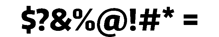 RSTTrasandina Bold Instance Font OTHER CHARS