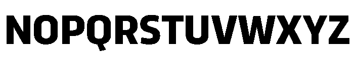 RSTTrasandina Bold Instance Font UPPERCASE