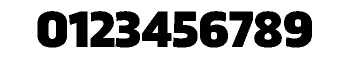 RSTTrasandina ExtraBold Instance Font OTHER CHARS