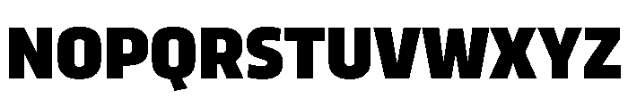 RSTTrasandina ExtraBold Instance Font UPPERCASE