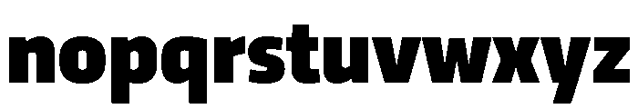 RSTTrasandina ExtraBold Instance Font LOWERCASE