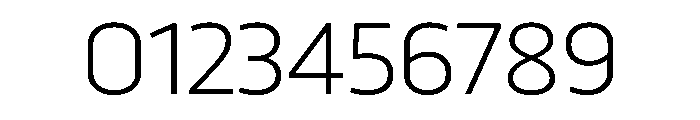 RSTTrasandina Extralight Instance Font OTHER CHARS