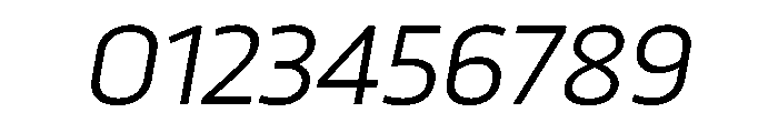 RSTTrasandina LightItalic Instance Font OTHER CHARS