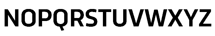 RSTTrasandina Medium Instance Font UPPERCASE