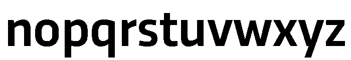 RSTTrasandina Medium Instance Font LOWERCASE